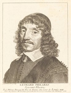 Leonardos Philaras von Claude Mellan