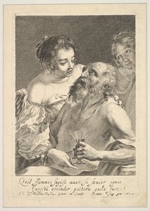 Lot und seine Töchter, 1629