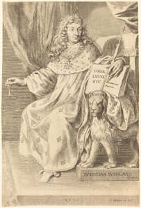 Ludwig XIV. von Claude Mellan