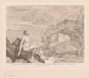 Perseus befreit Andromeda von Claude Mellan