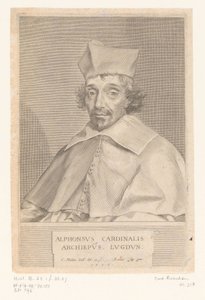 Porträt von Alphonse Louis du Plessis de Richelieu, Erzbischof von Lyon