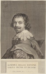 Selbstporträt von Claude Mellan