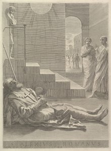 St. Alexis, 1649 von Claude Mellan