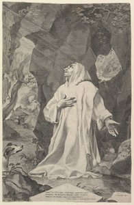 St. Bruno von Claude Mellan