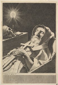 St. Franziskus von Paola von Claude Mellan