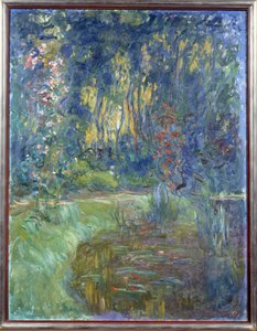 Eine Ecke des Teichs von Giverny