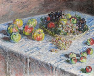Äpfel und Trauben