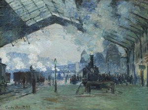 Ankunft des Normandie-Zuges, Gare Saint-Lazare