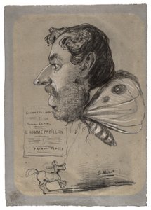 Karikatur von Jules Didier von Claude Monet