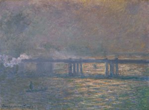 Charing Cross Brücke von Claude Monet
