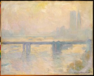 Charing Cross Bridge, 1903 von Claude Monet