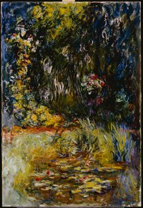 Ecke eines Teiches mit Seerosen von Claude Monet