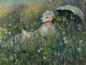In der Wiese von Claude Monet