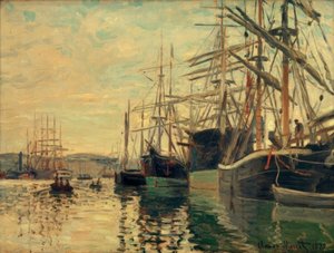 Der Hafen von Rouen