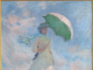 Versuch einer Figur im Freien von Claude Monet