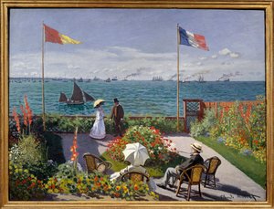 Garten in Sainte-Adresse von Claude Monet