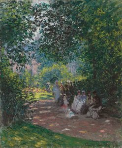 Im Monceau-Park, 1878