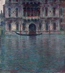 Der Palazzo Contarini, Venedig (Palazzo Contarini del Zaffo) von Claude Monet
