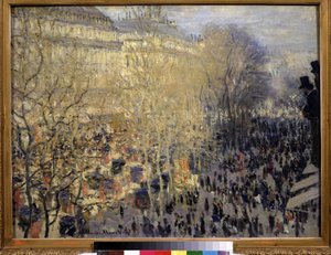 Boulevard des Capucines von Claude Monet