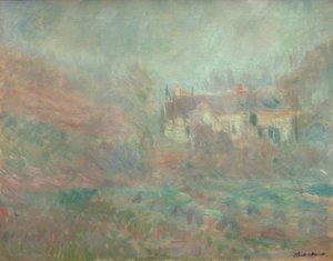 Maisons à Falaise, Nebel