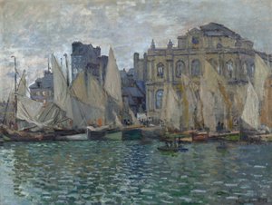 Das Museum in Le Havre von Claude Monet