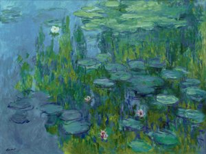 Seerosen von Claude Monet