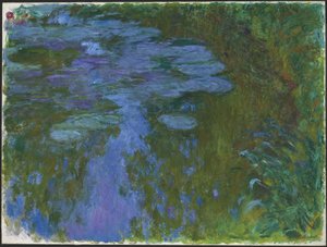 Nympheas, um 1914-1917 von Claude Monet