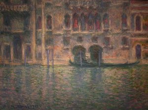 Palazzo da Mula, Venedig von Claude Monet