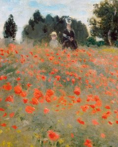 Mohnblumen, Umgebung von Argenteuil (Detail)