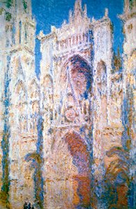 Kathedrale von Rouen, Harmonie in Blau und Gold, 1894 von Claude Monet