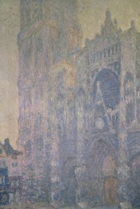 Kathedrale von Rouen, Harmonie in Weiß, Morgenlicht, 1894 von Claude Monet