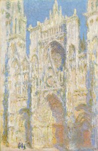 Kathedrale von Rouen, Westfassade, Sonnenlicht von Claude Monet