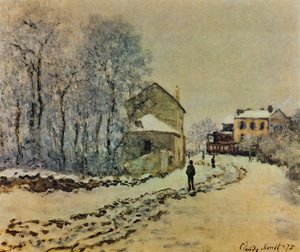 Schnee in Argenteuil