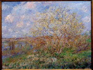 Frühling von Claude Monet