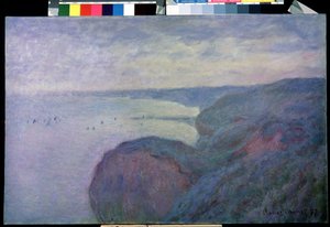 Auf der Klippe bei Dieppe. Gemälde von Claude Monet (1840-1926) von Claude Monet