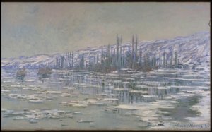 Das Auseinanderbrechen des Eises von Claude Monet