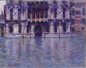 Der Contarini-Palast, 1908 von Claude Monet
