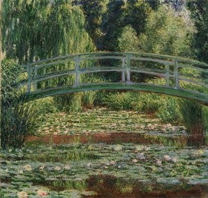 Die japanische Brücke und der Seerosenteich, Giverny