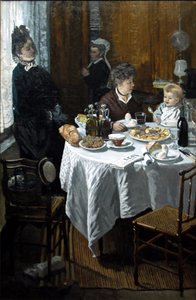 Das Mittagessen von Claude Monet