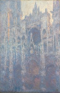 Das Portal der Kathedrale von Rouen im Morgenlicht von Claude Monet