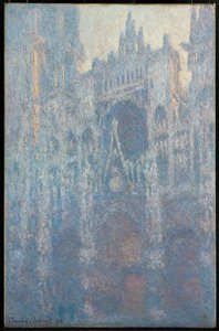 Das Portal der Kathedrale von Rouen im Morgenlicht von Claude Monet
