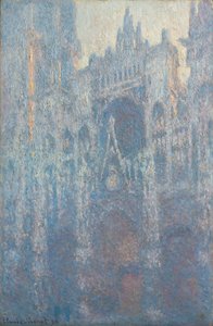 Das Portal der Kathedrale von Rouen im Morgenlicht von Claude Monet