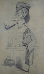 Der Schotte mit einer Pfeife, 1857