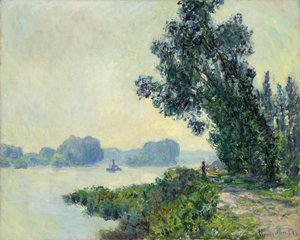 Der Treidelpfad in Granval, 1883 von Claude Monet