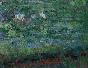 Der Seerosenteich: Grüne Harmonie von Claude Monet