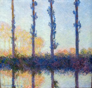 Die vier Bäume von Claude Monet