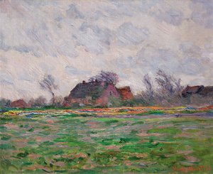 Tulpenfelder bei Leiden von Claude Monet