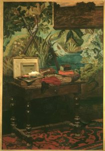 Eine Ecke des Ateliers von Claude Monet