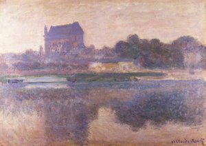 Kirche von Vernon im Nebel, 1893