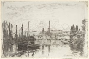 Ansicht von Rouen von Claude Monet
